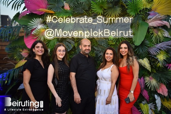 Movenpick Social Event Hemingway’s rooftop celebrating summer at Movenpick Hotel Lebanon