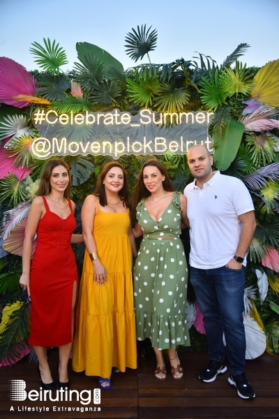 Movenpick Social Event Hemingway’s rooftop celebrating summer at Movenpick Hotel Lebanon