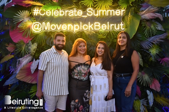 Movenpick Social Event Hemingway’s rooftop celebrating summer at Movenpick Hotel Lebanon