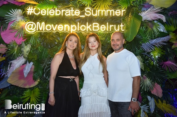 Movenpick Social Event Hemingway’s rooftop celebrating summer at Movenpick Hotel Lebanon