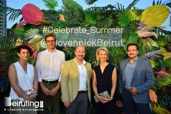 Movenpick Social Event Hemingway’s rooftop celebrating summer at Movenpick Hotel Lebanon