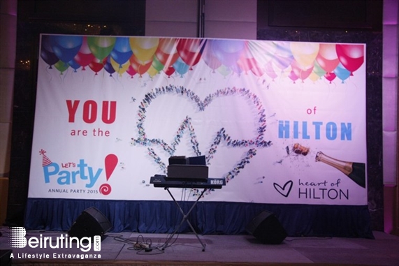 Hilton  Sin El Fil Nightlife Annual Staff Party at Hilton Lebanon