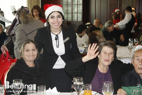 Hilton  Sin El Fil Social Event St Rita Elderly Lunch at Hilton Lebanon