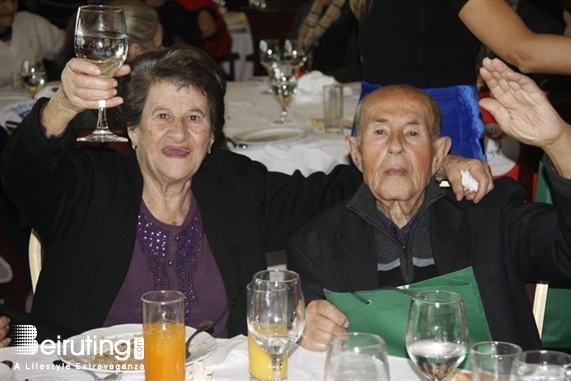 Hilton  Sin El Fil Social Event St Rita Elderly Lunch at Hilton Lebanon