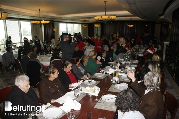 Hilton  Sin El Fil Social Event St Rita Elderly Lunch at Hilton Lebanon