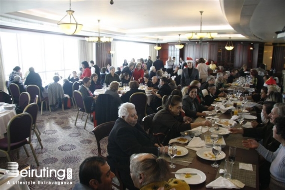 Hilton  Sin El Fil Social Event St Rita Elderly Lunch at Hilton Lebanon