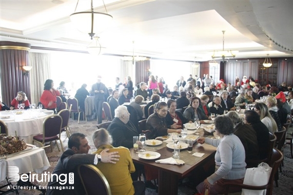 Hilton  Sin El Fil Social Event St Rita Elderly Lunch at Hilton Lebanon