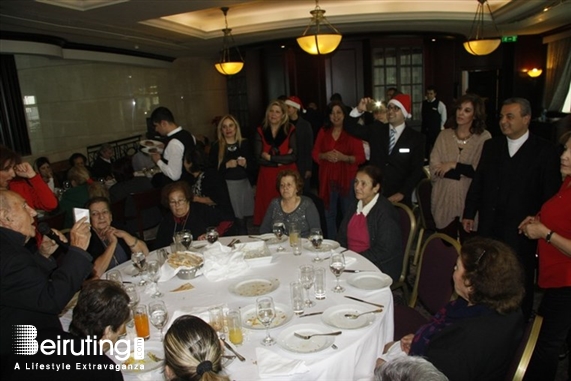 Hilton  Sin El Fil Social Event St Rita Elderly Lunch at Hilton Lebanon