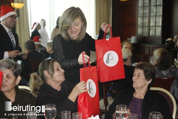 Hilton  Sin El Fil Social Event St Rita Elderly Lunch at Hilton Lebanon