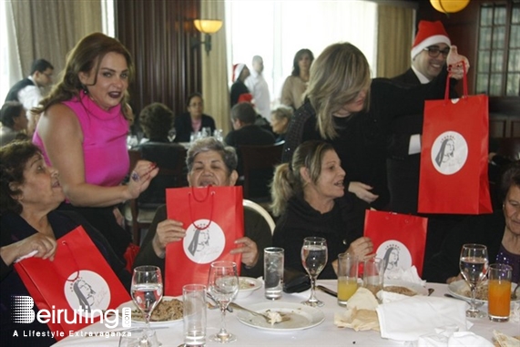 Hilton  Sin El Fil Social Event St Rita Elderly Lunch at Hilton Lebanon