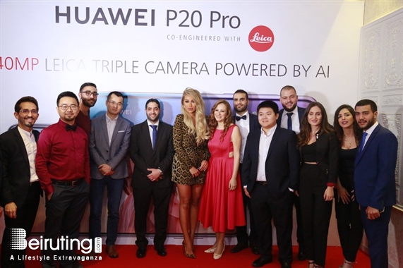 The Villa Venue  Dbayeh Social Event Launch of the Huawei P20 PRO Lebanon