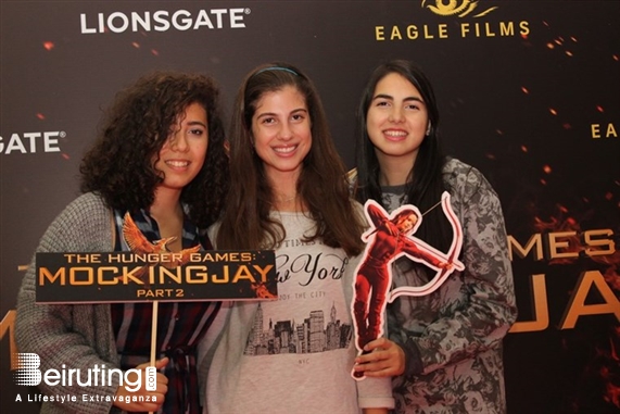 ABC Dbayeh Dbayeh Social Event Avant Premiere of The Hunger Games Mockingjay Part 2 Lebanon