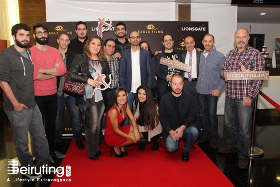 ABC Dbayeh Dbayeh Social Event Avant Premiere of The Hunger Games Mockingjay Part 2 Lebanon