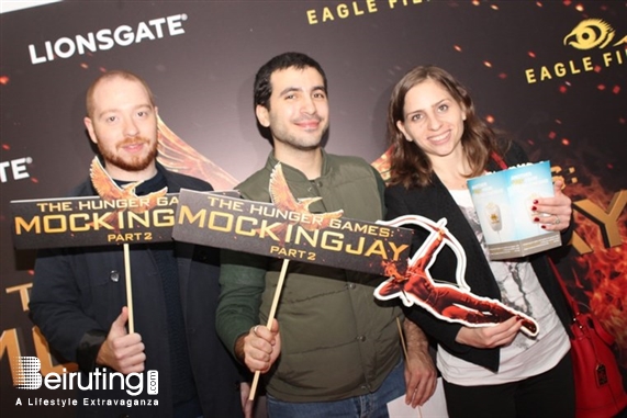 ABC Dbayeh Dbayeh Social Event Avant Premiere of The Hunger Games Mockingjay Part 2 Lebanon