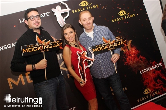 ABC Dbayeh Dbayeh Social Event Avant Premiere of The Hunger Games Mockingjay Part 2 Lebanon