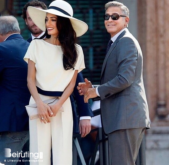 Around the World Social Event George Clooney and Amal Alamuddin Wedding Pictures Lebanon