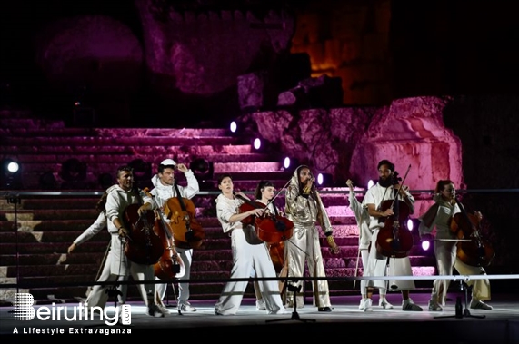 Imany Voodoo Cello at Baalbeck Festival  Lebanon