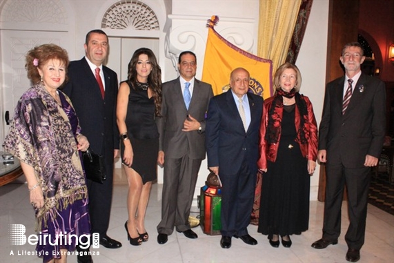 Le Royal Dbayeh Social Event Rabieh Lions Club Independence Dinner Lebanon