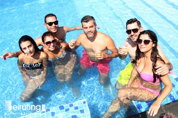 Janna Sur Mer Damour Beach Party Pool Party at Janna Sur Mer Lebanon