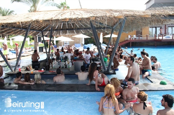 Janna Sur Mer Damour Beach Party Pool Party at Janna Sur Mer Lebanon