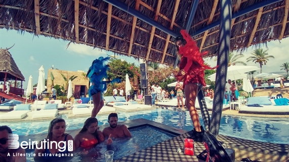 Janna Sur Mer Damour Beach Party Pool Party at Janna Sur Mer Lebanon