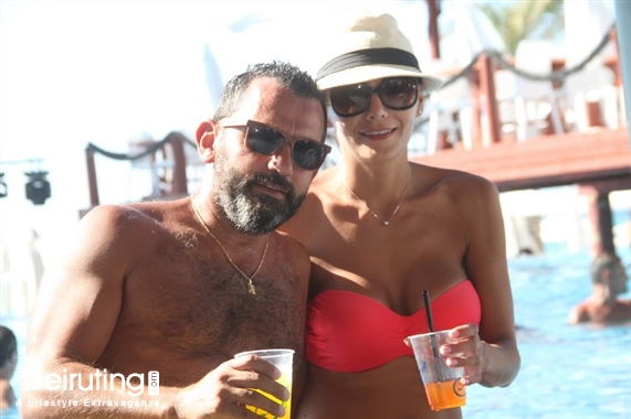 Janna Sur Mer Damour Beach Party Pool Party at Janna Sur Mer Lebanon