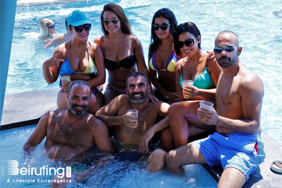 Janna Sur Mer Damour Beach Party Pool Party at Janna Sur Mer Lebanon