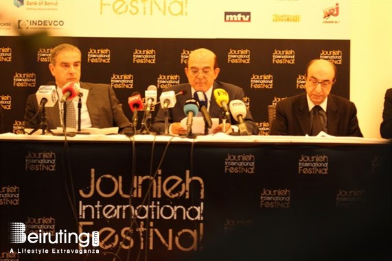 ATCL Le Club Kaslik Social Event Jounieh International Festival 2014 Press Conference Lebanon