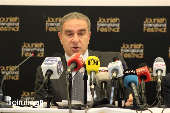 ATCL Le Club Kaslik Social Event Jounieh International Festival 2014 Press Conference Lebanon