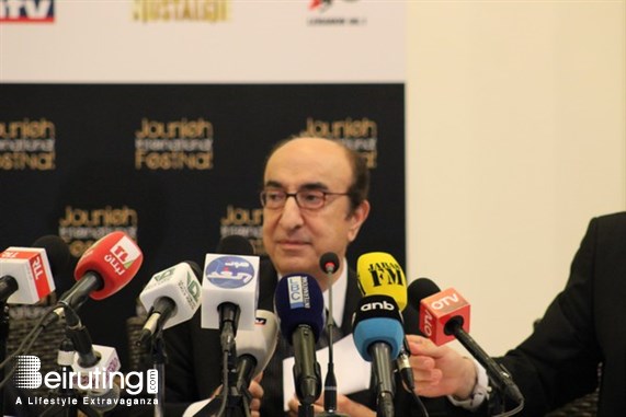 ATCL Le Club Kaslik Social Event Jounieh International Festival 2014 Press Conference Lebanon