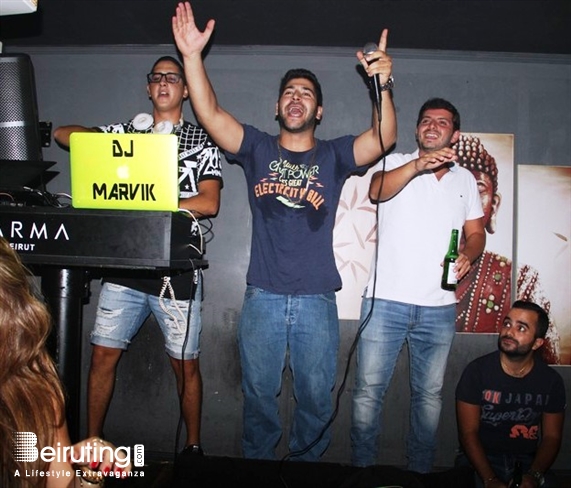 Karma Beirut Beirut-Gemmayze Nightlife Karma Beirut on Saturday Night Lebanon