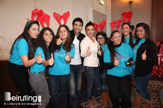 Le Royal Dbayeh Social Event Mrs.Layla El Solh Celebrating Christmas Lebanon