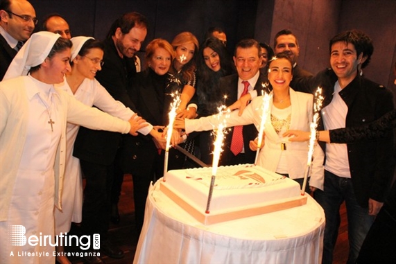 Le Royal Dbayeh Social Event Mrs.Layla El Solh Celebrating Christmas Lebanon