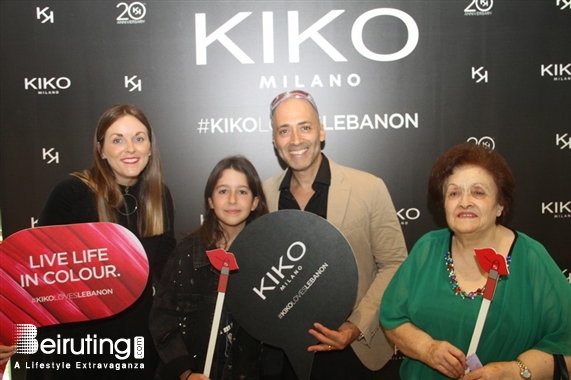 ABC Verdun Beirut Suburb Social Event Opening of KIKO Milano Lebanon