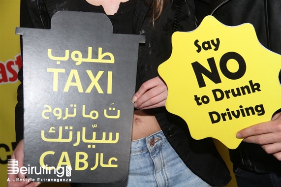 BO18 Beirut-Downtown Nightlife Kunhadi Taxi Night Lebanon