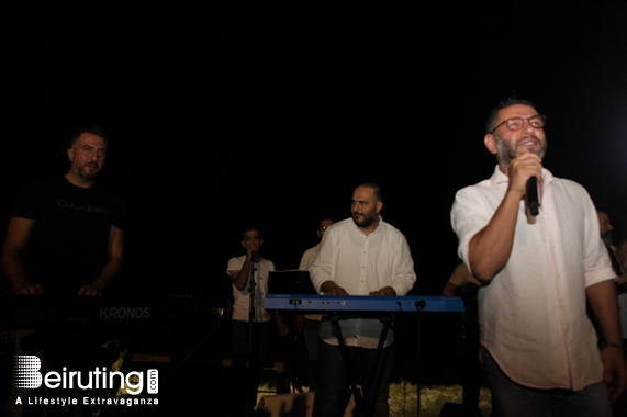 La Taiga Batroun Beach Party Ziad Bourji and Maher at La Taiga Lebanon