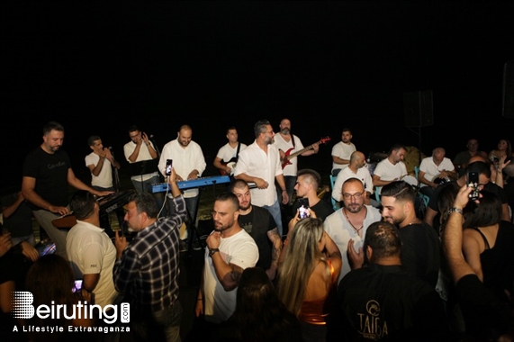 La Taiga Batroun Beach Party Ziad Bourji and Maher at La Taiga Lebanon