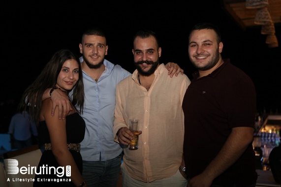 La Taiga Batroun Beach Party Ziad Bourji and Maher at La Taiga Lebanon