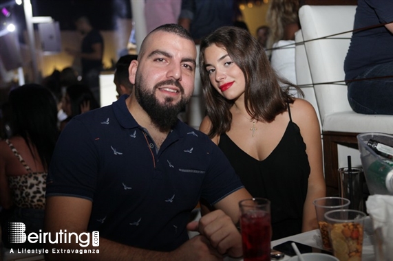 La Taiga Batroun Beach Party Ziad Bourji and Maher at La Taiga Lebanon