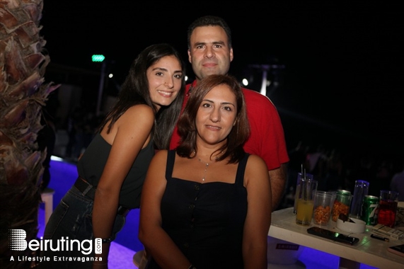 La Taiga Batroun Beach Party Ziad Bourji and Maher at La Taiga Lebanon