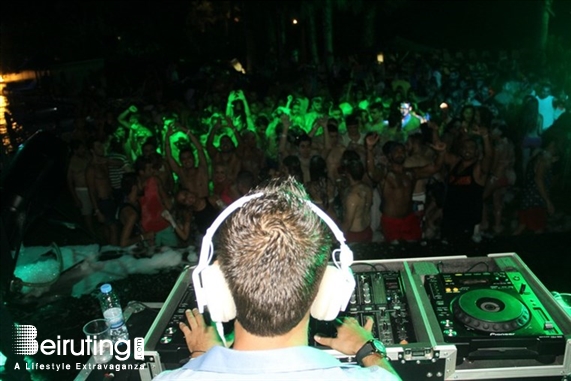 Senses Kaslik Beach Party Largest Foam Party 5 By Michel Kharrat Lebanon