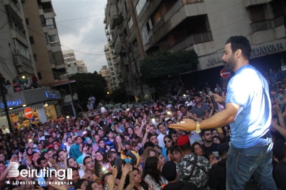 Outdoor Lawenha Mar Elias Street Festival Lebanon