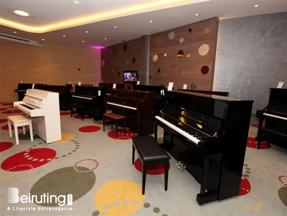 Le Royal Dbayeh Social Event Mozart Chahine Launching of Yamaha Piano Lebanon