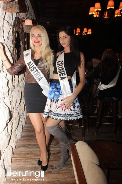 La Creperie Jounieh Social Event Miss Europe World at La Creperie Lebanon