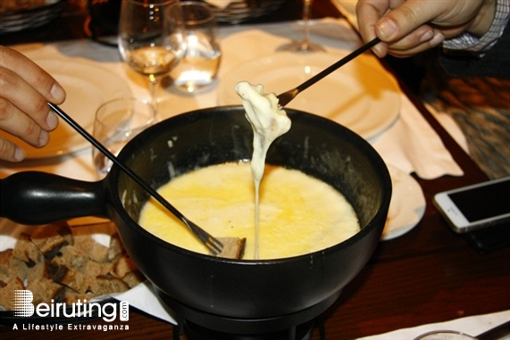 Les Fenetres Beirut-Ashrafieh Social Event Swiss Cheese Fondue Night Lebanon