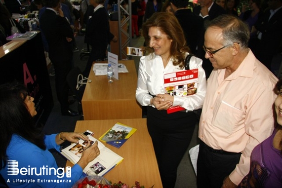 Biel Beirut-Downtown Social Event Signature Dr Noha baz au Salon du Livre  Lebanon