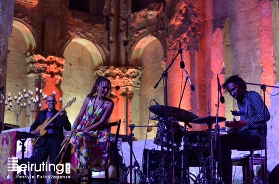 Baalback Festival Concert Lisa Simone at Baalbeck Festival Lebanon