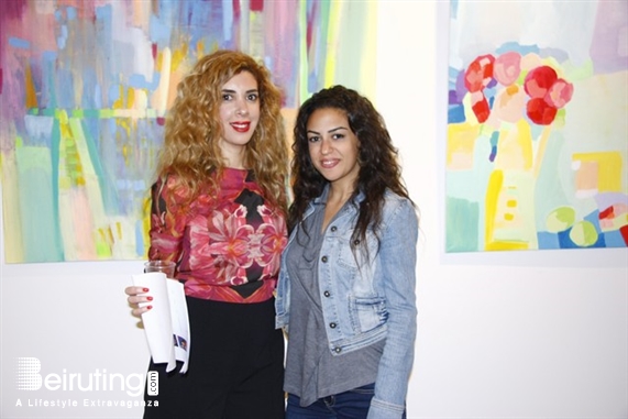 Activities Beirut Suburb Exhibition Painting Exhibition by Louma Rabah and Charbel Abi Azar Lebanon