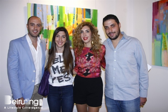 Activities Beirut Suburb Exhibition Painting Exhibition by Louma Rabah and Charbel Abi Azar Lebanon