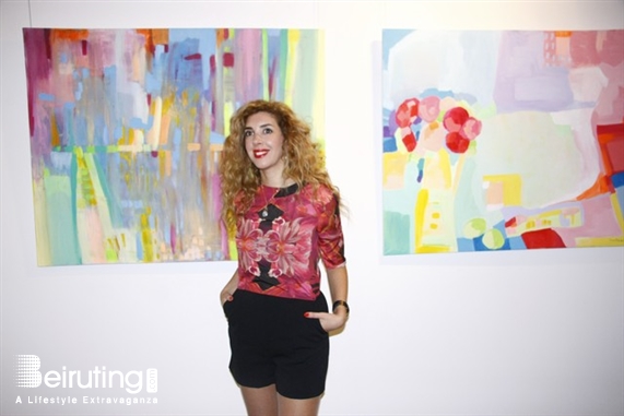 Activities Beirut Suburb Exhibition Painting Exhibition by Louma Rabah and Charbel Abi Azar Lebanon